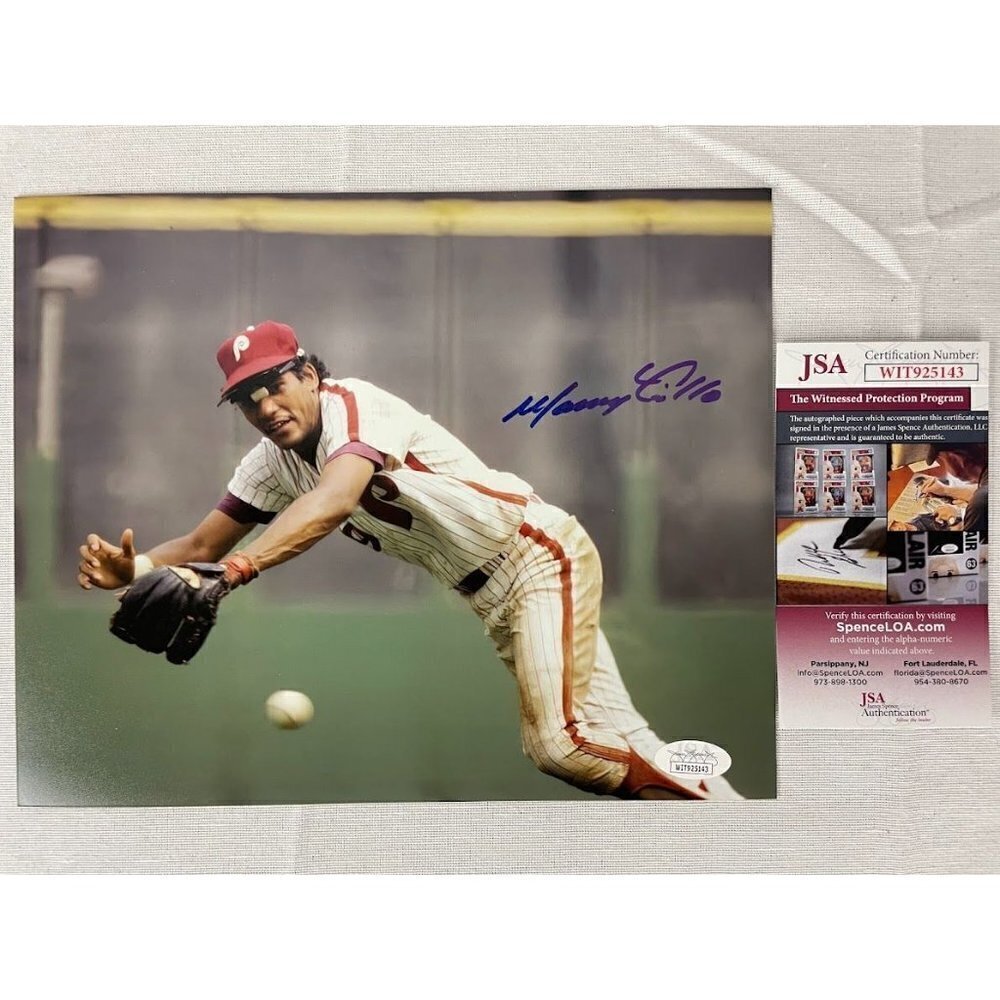 Manny Trillo signed autographed Philadelphia Phillies 8x10 photo JSA #WIT925143